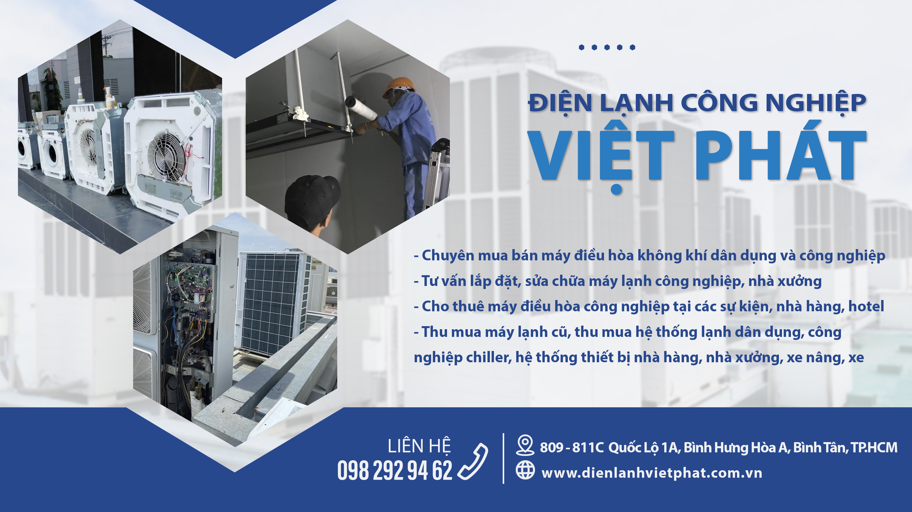 Dịch vụ thu mua điện lạnh tại Quận 1 - Việt Phát