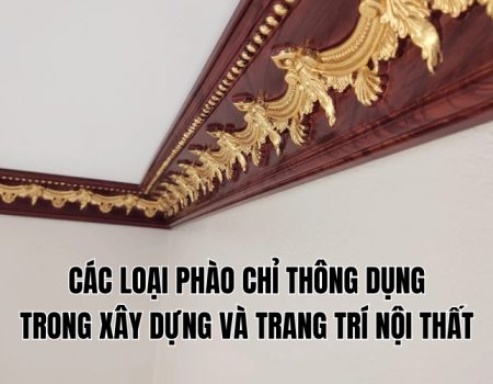 các loại phào chỉ