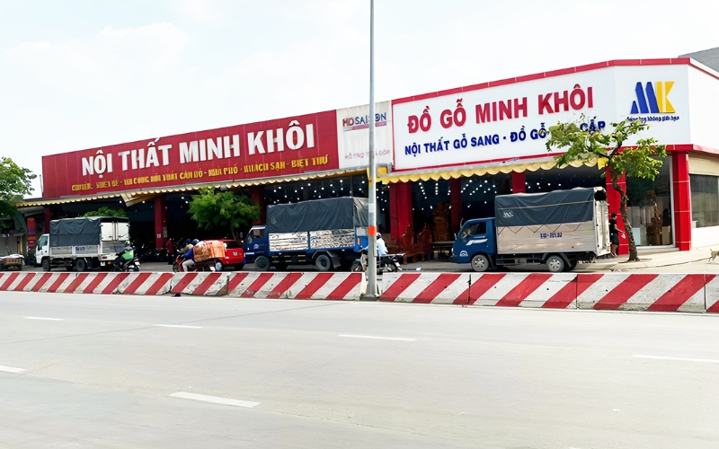 showroom nội thất Minh Khôi