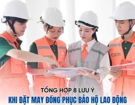 lưu ý khi đặt may đồng phục bảo hộ lao động
