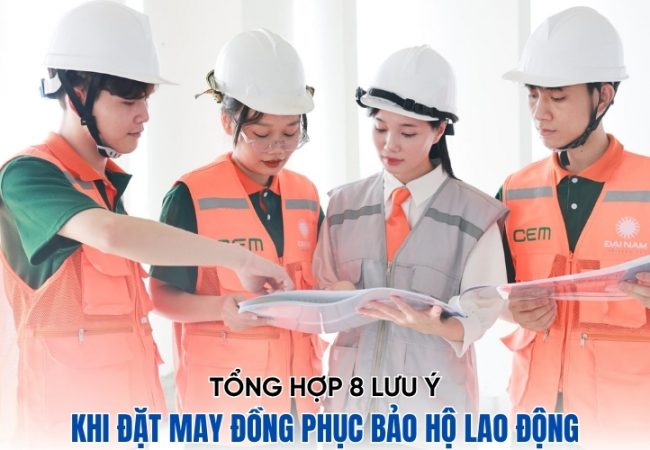 lưu ý khi đặt may đồng phục bảo hộ lao động
